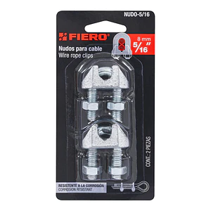 ABRAZADERA CABLE FIERO 5/16