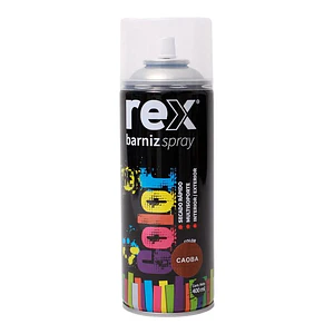 BARNIZ SPRAY REX CAOBA 400ML 60050