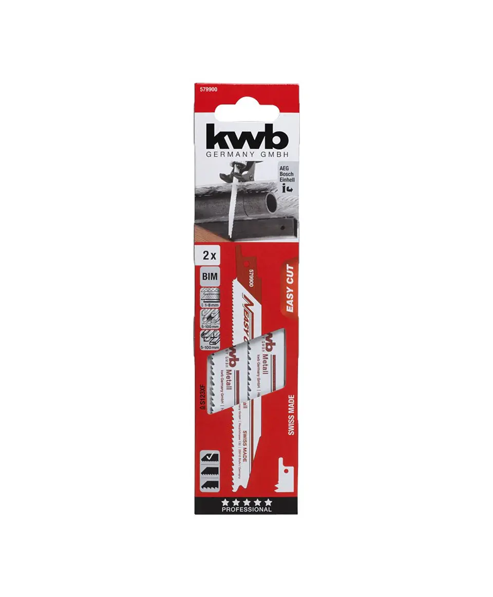 HOJAS SIERRA SABLE BIMETAL 2X KWB BIMETAL 579900 1