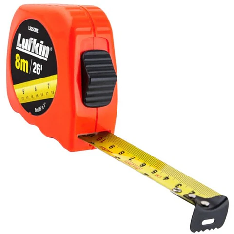 HUINCHA MEDIR LUFKIN/JAQUE 7.5/8 MT L525CME NL-525