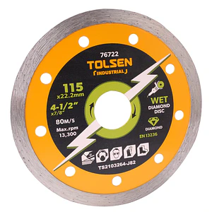 DISCO DIAMANTADO TOLSEN CONT.4.1/2