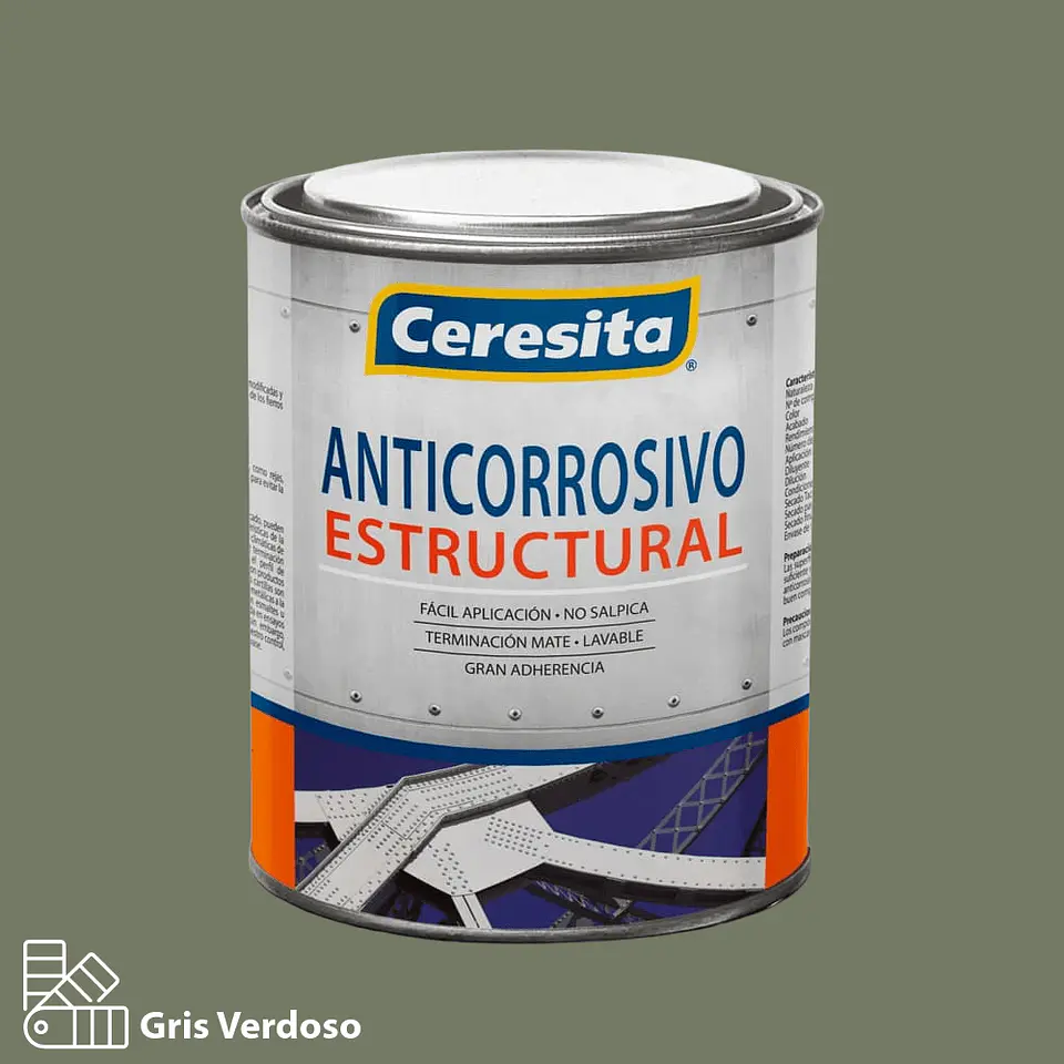ANTICORROSIVO CERESITA GRIS VERDOSO 1/4 GLN. 1