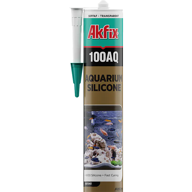 SILICONA AKIFX AQUARIO TRANSPARENTE 100AQ 310ML 1