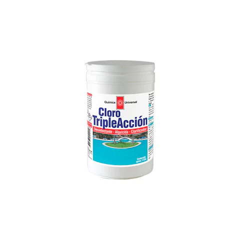 CLORO PISCINA TRIP. ACCION Q. UNIVERSAL 1KG 6090010215