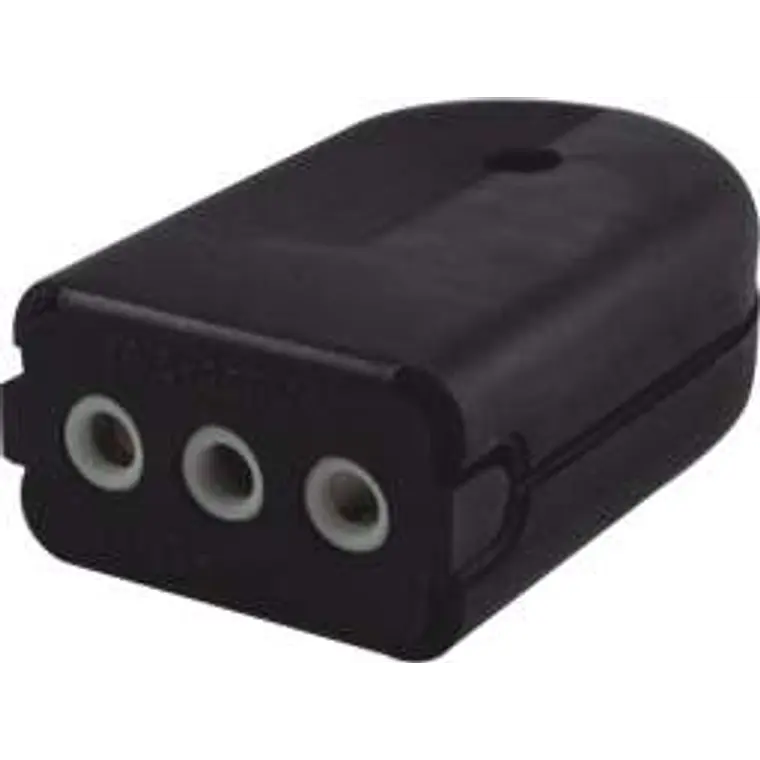 0400HV0326 ENCHUFE HEMBRA MEC VOLANTE 2P+T 10A NEGRO 1