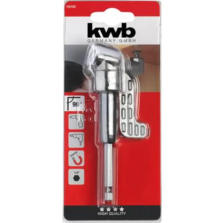ADAPTADOR DE ATORNILLADOR ANGULAR KWB 118100 1