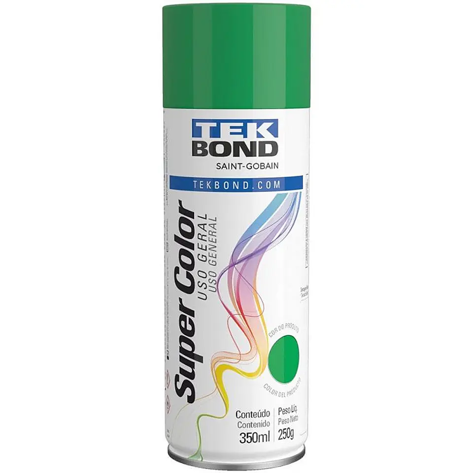 SPRAY TEKBOND VERDE 350 ML. 1