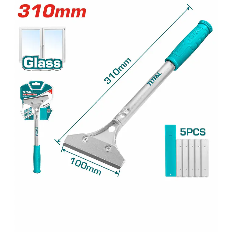 RASPADOR TOTAL C/MANGO ALUM.310MM.THT183201 1