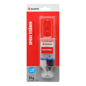 PEGAMENTO EPOXICO TITANIO WURTH 25 GR 0893480131