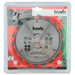 HOJA SIERRA CIRCULAR KWB 7.1/4