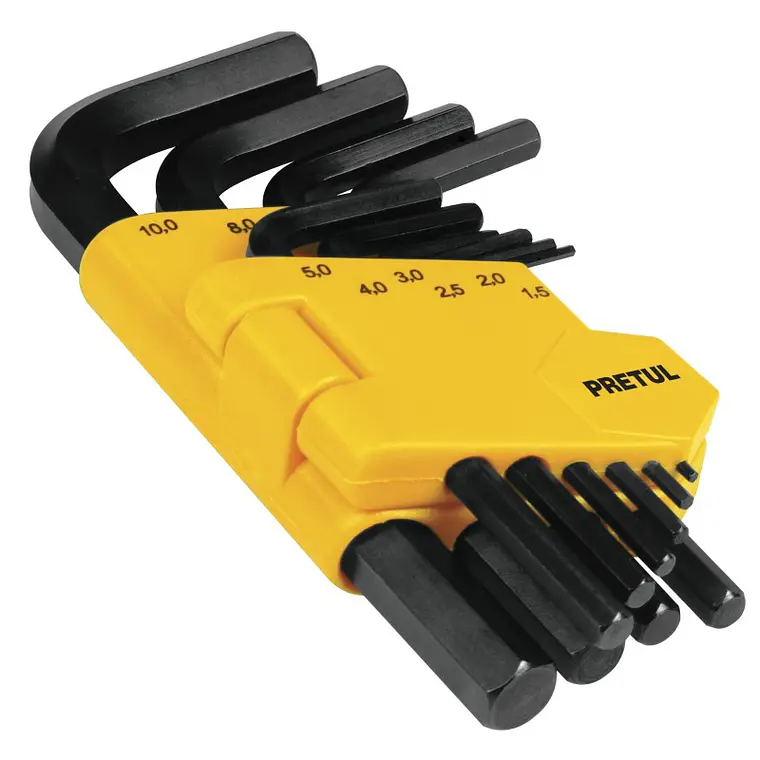 LLAVE ALLEN PRETUL 1.5-10MM 10 PCS 21855 1