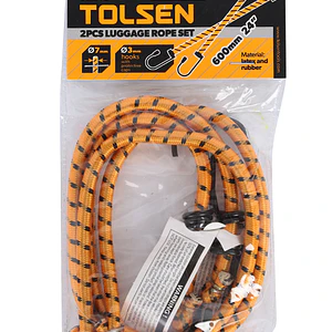 CUERDA ELASTICA TOLSEN 2 PZAS.600 MM.62242