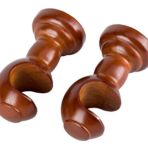 SOPORTE MAD.SIMPLE 28 MM.CHOC. (PAR)10410501METHALS