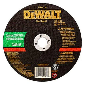 DISCO CORTE PIEDRA DEWALT 4.1/2