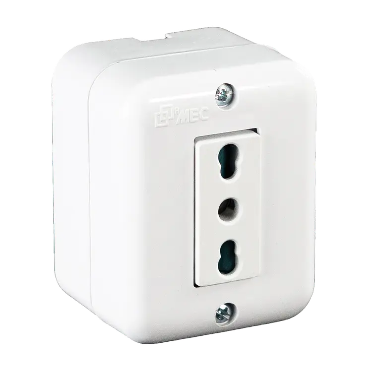 0200TA0545 ENCHUFE MEC S/P SIMPLE 10/16 A.BLANCO 1
