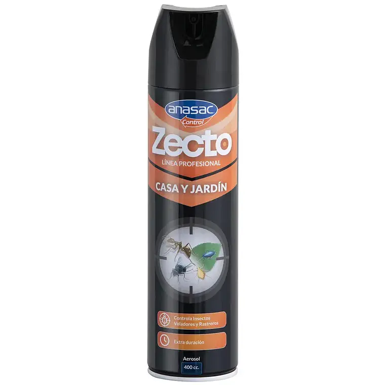 INSECTICIDA CASA Y JARDIN AEROSOL ZECTO 400CC 1
