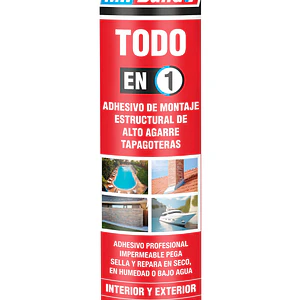 ADH. ESTRUCTURAL TAPAGOTERAS BLANCO MR BUILD 280 Ml. ADHSIL096037
