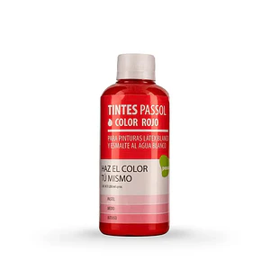 TINTA PASSOL ROJO 250 ML. 101714004