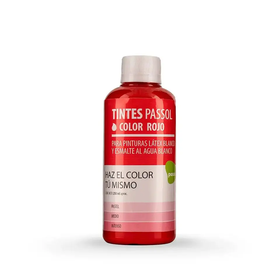 TINTA PASSOL ROJO 250 ML. 101714004 1