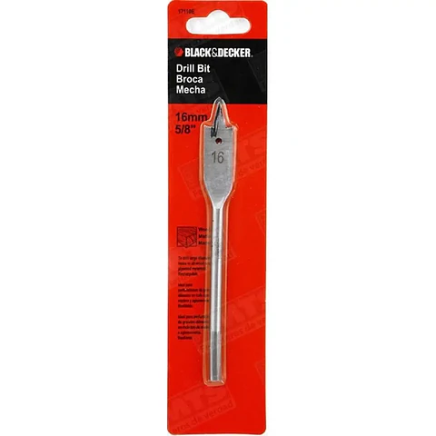 BROCA PALETA 16 MM. BLACK&DECKER N.17110E