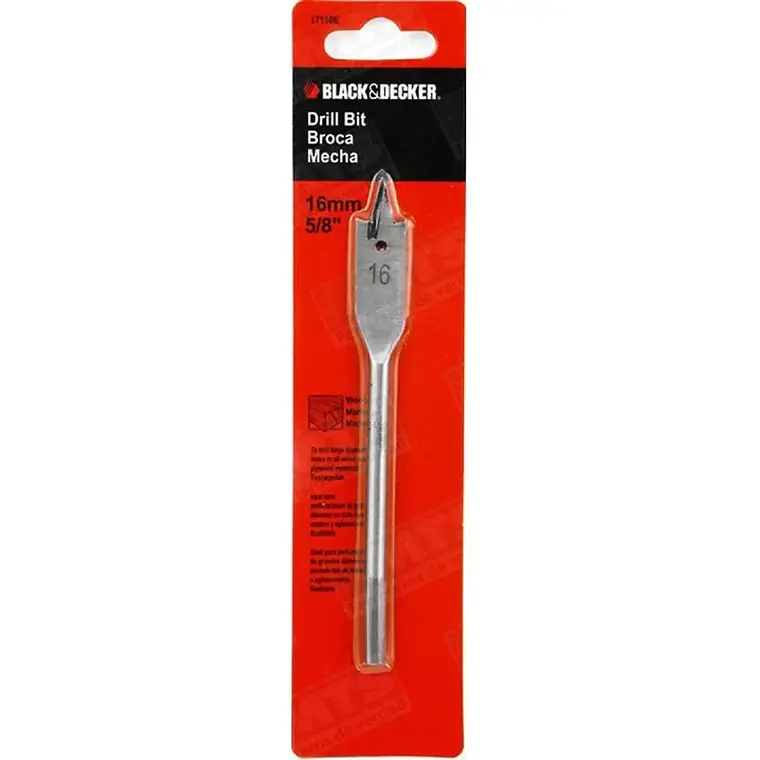 BROCA PALETA 16 MM. BLACK&DECKER N.17110E 1
