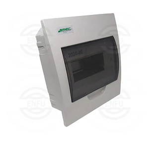 5000TA2954 TABLERO MEC 8 INT. EMB. TAPA TRANSPARENTE
