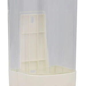 DISPENSADOR JABON PLASTICO BLANCO TAUMM 031500401