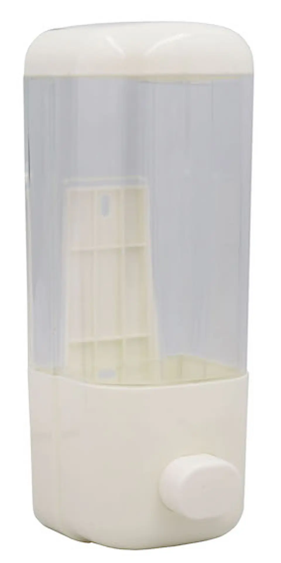 DISPENSADOR JABON PLASTICO BLANCO TAUMM 031500401 1
