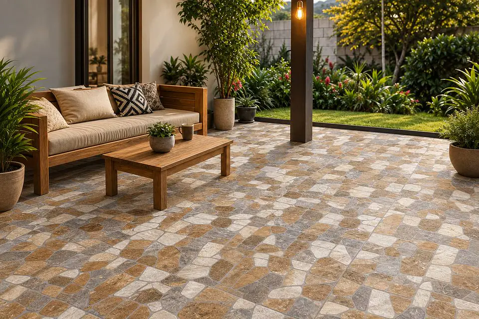 CORDILLERA 45X45 ROCKSTONE BEIGE (2.08-10) 4