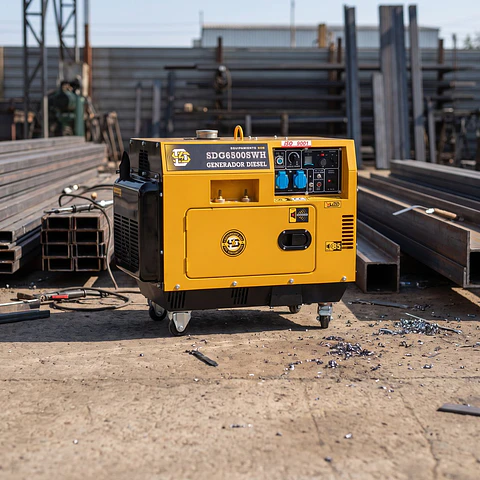 MOTOSOLDADORA SDS DIESEL 160AMP.2.2KW.SDG6500SWH 036822