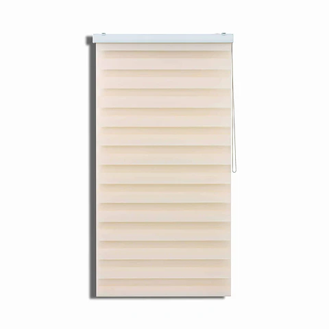 Roller Zebra día y noche Sunfree beige 150 × 165 cm