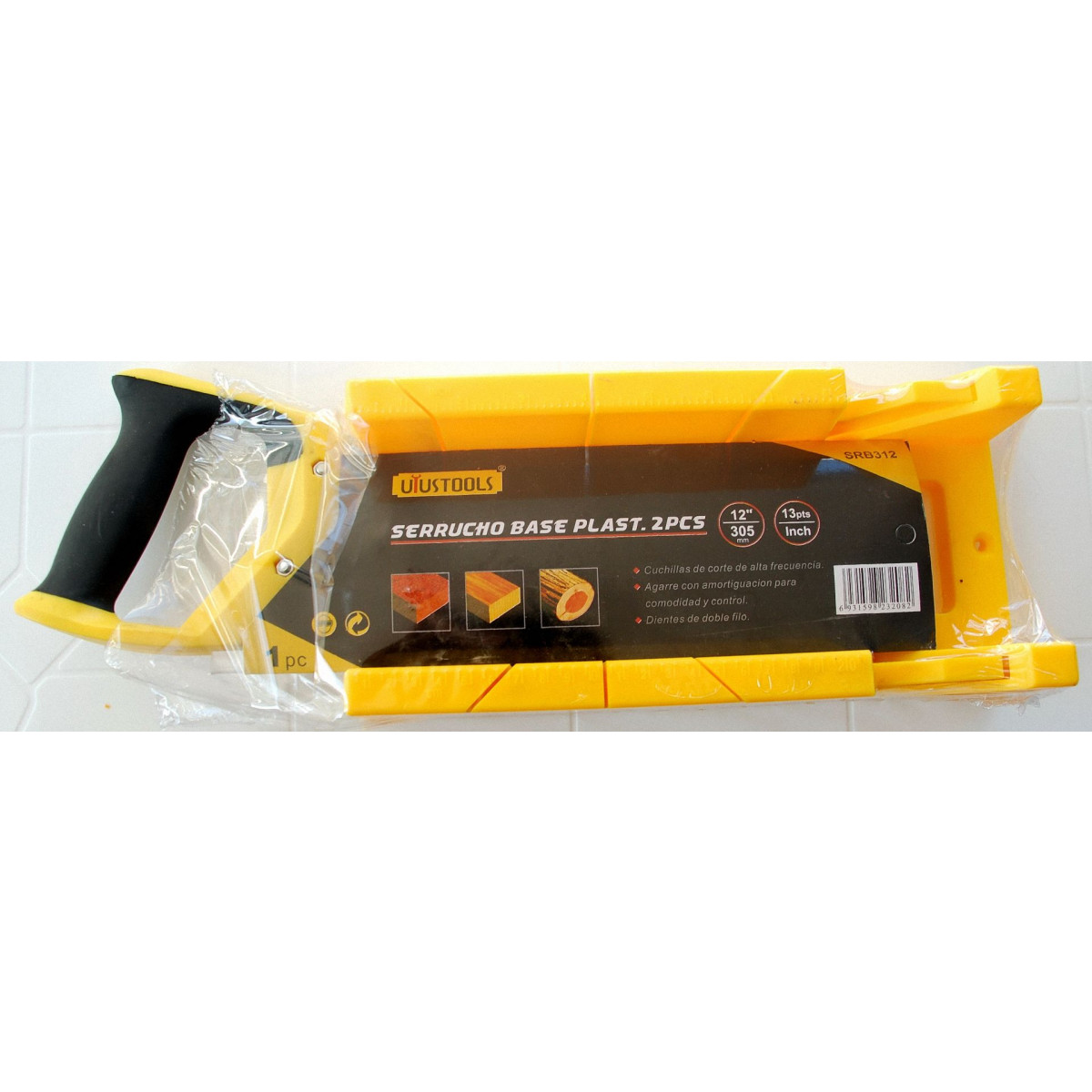 Serrucho con Base Plastica 12" 2PCS Uyustools