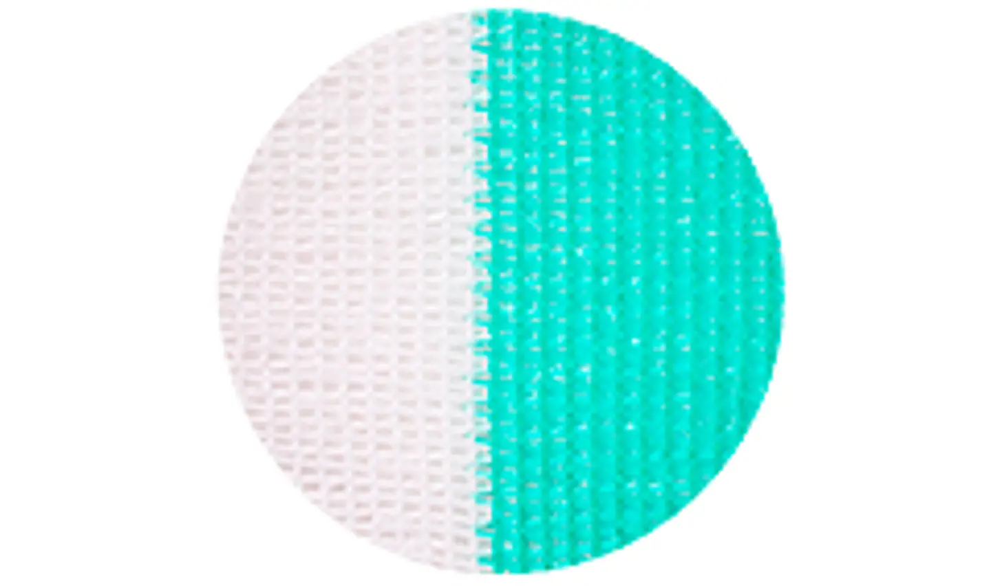Malla Raschel 4.20 Verde/Blanco 1