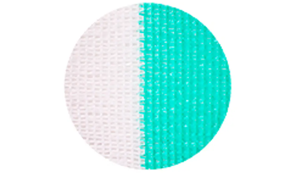 Malla Raschel 4.20 Verde/Blanco 1
