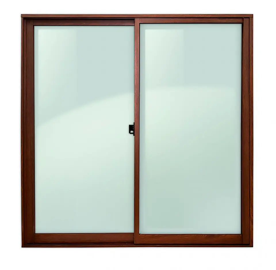 Ventana Aluminio L4000 Madera 100 x 100  1