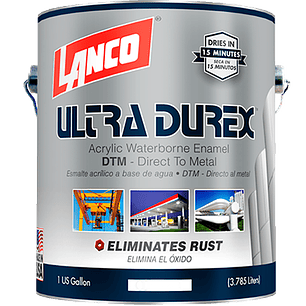 Anticorrosivo Esmalte 3x1 Ultra Durex 1/4 Galon Lanco CH3993-5