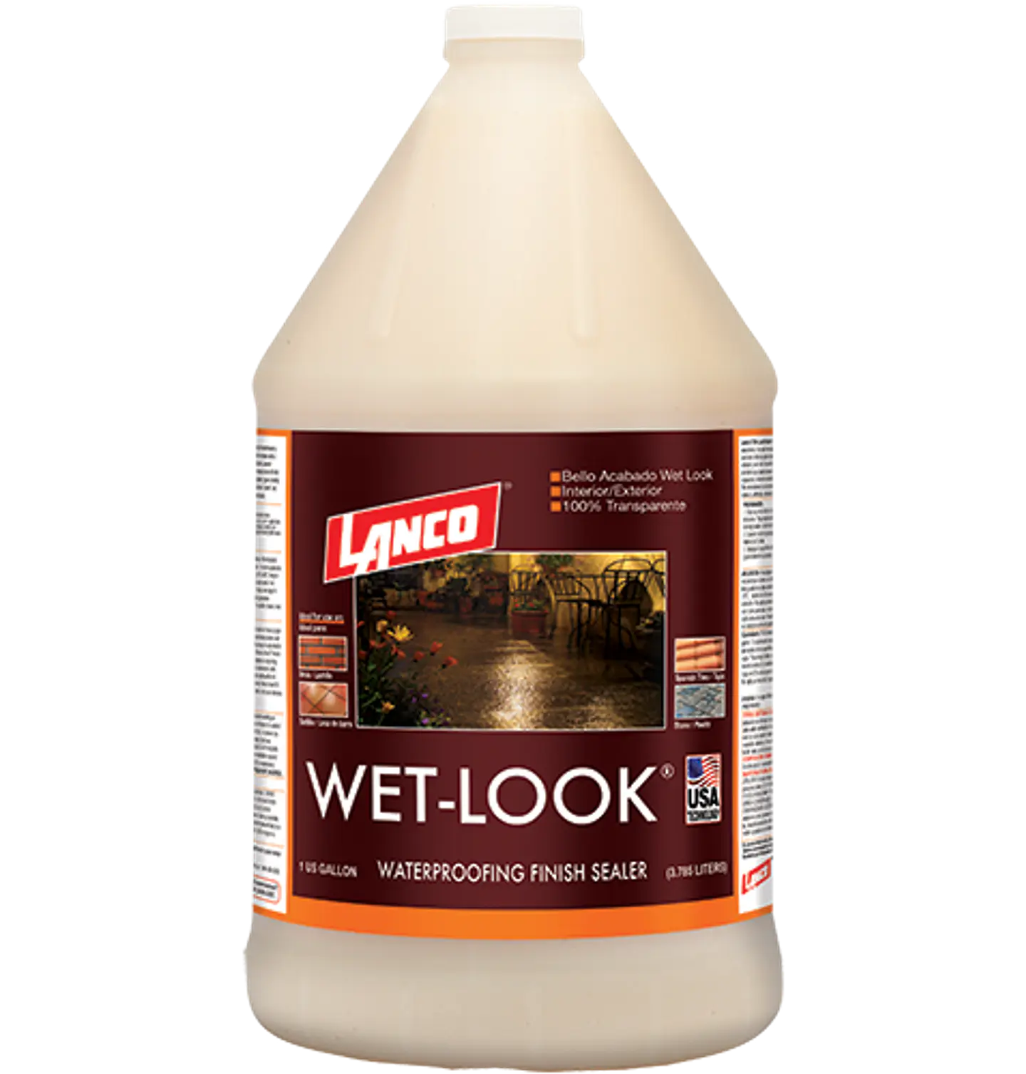 Sellador Impermeabilizante WET-LOOK Galon Lanco WL917-4 1