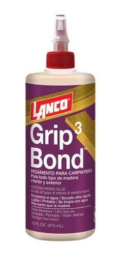 Cola Fría Extra Fuerte Grip Bond 3 1 Litro Lanco WA505-5