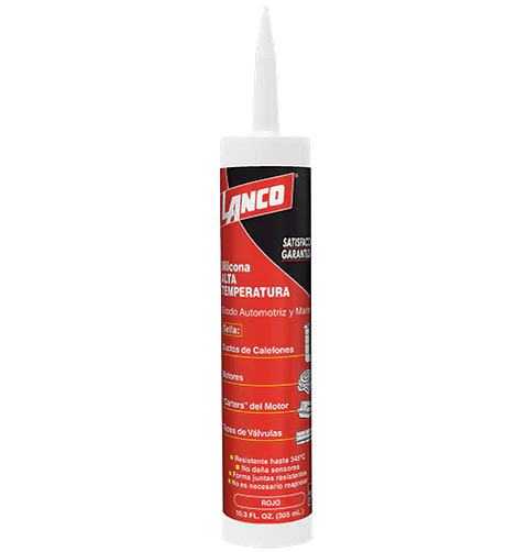 Silicona Alta Temperatura Roja 300 ML Lanco SS895-18