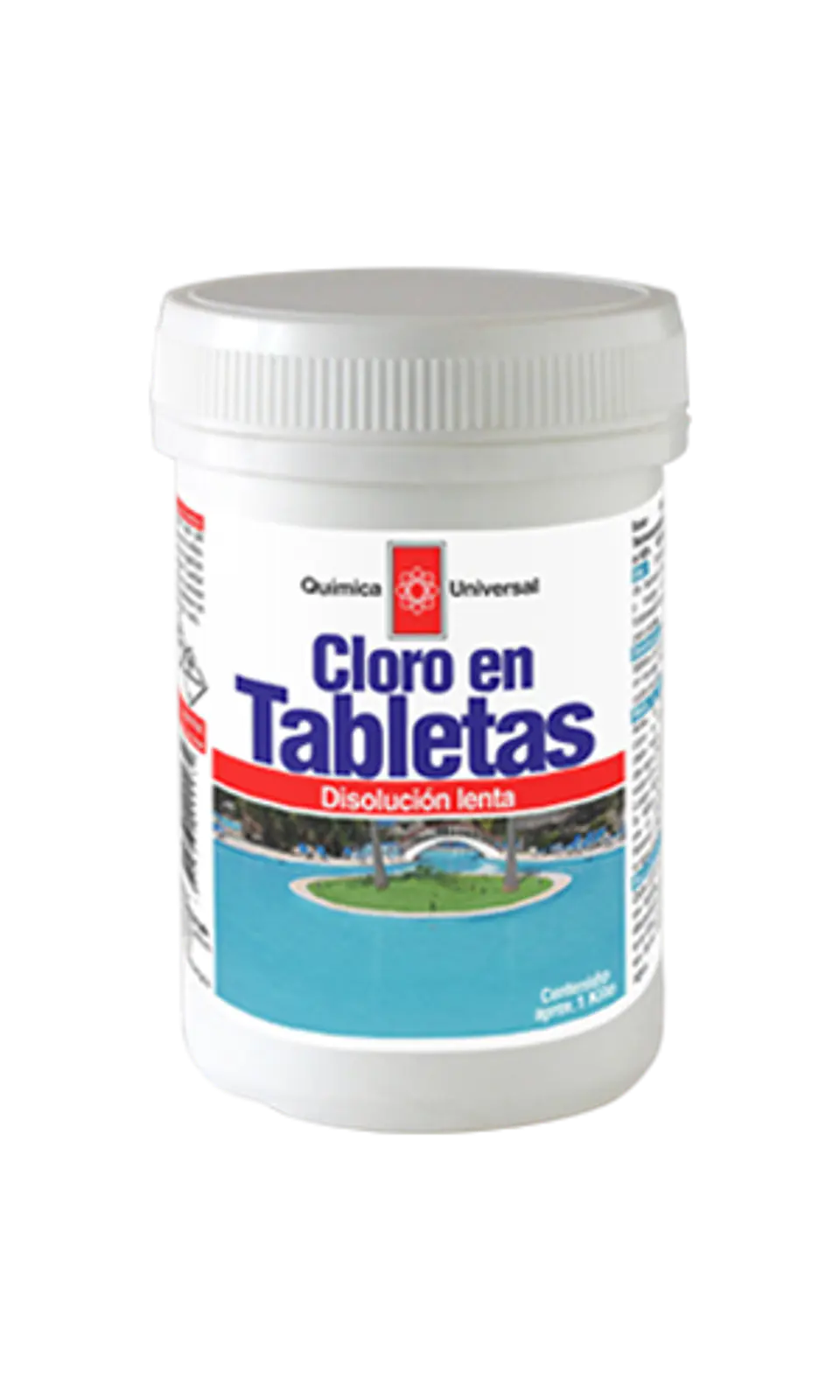 Cloro en Tabletas 1 Kilo Quimica Universal  1