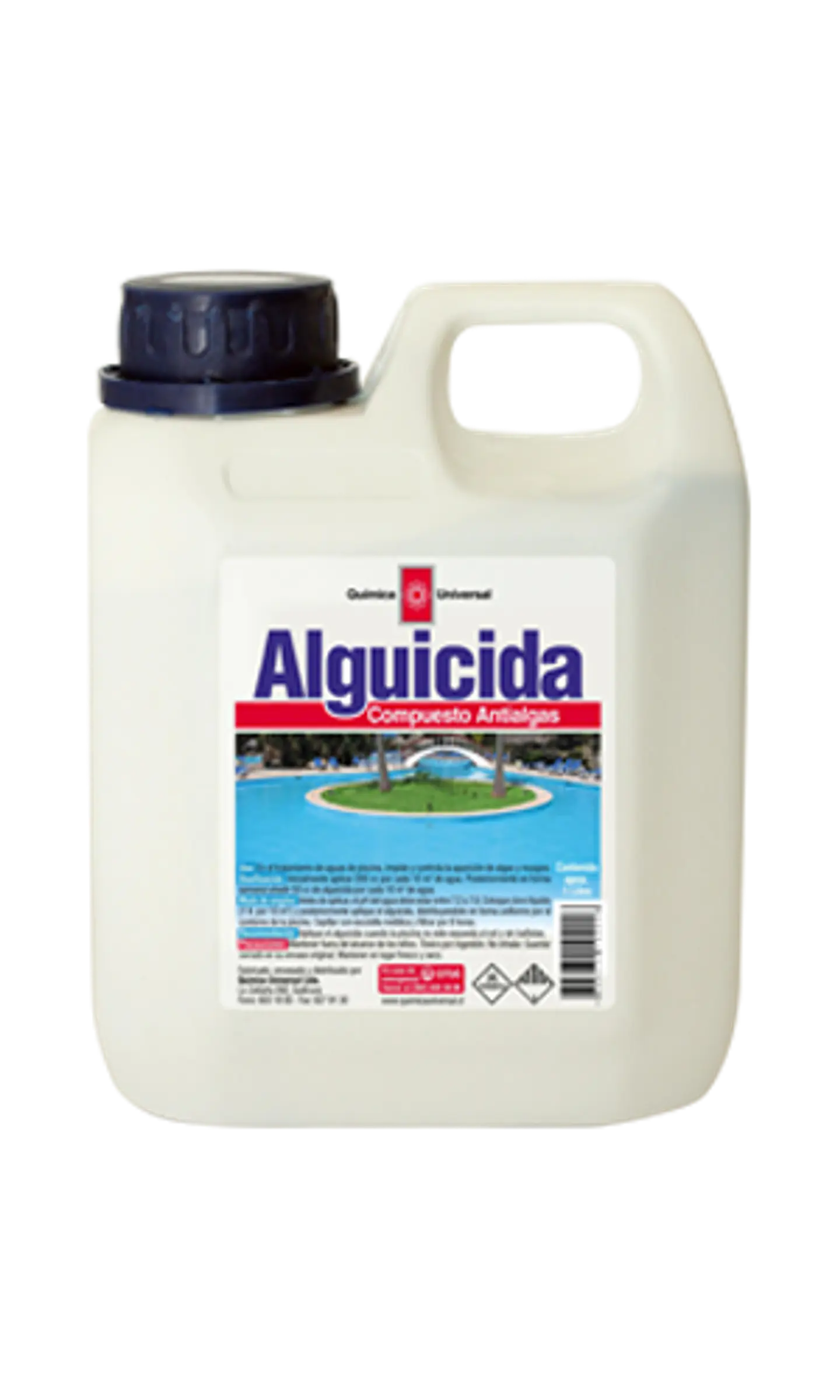 Alguicida P/Piscinas 1 Lt Química Universal 1