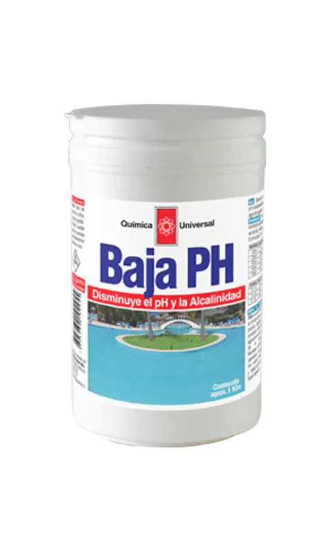 Baja PH y Alcalinidad 1 Kilo Química Universal