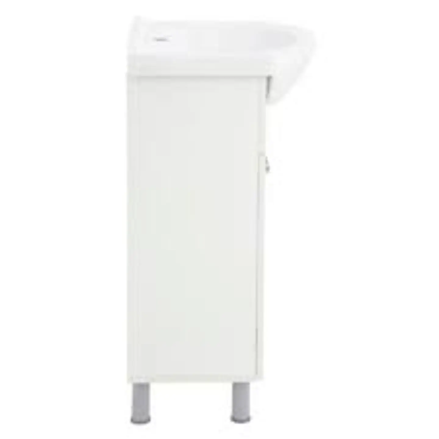 Vanitorio Blanco + Mueble Nantes Dacqua 60x86x43cm 3