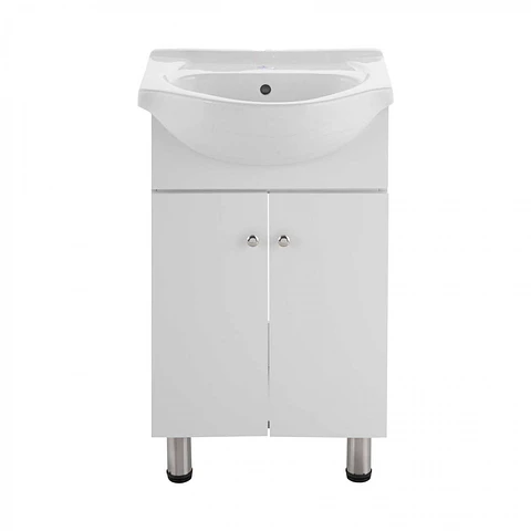 Vanitorio Blanco + Mueble Nantes Dacqua 60x86x43cm