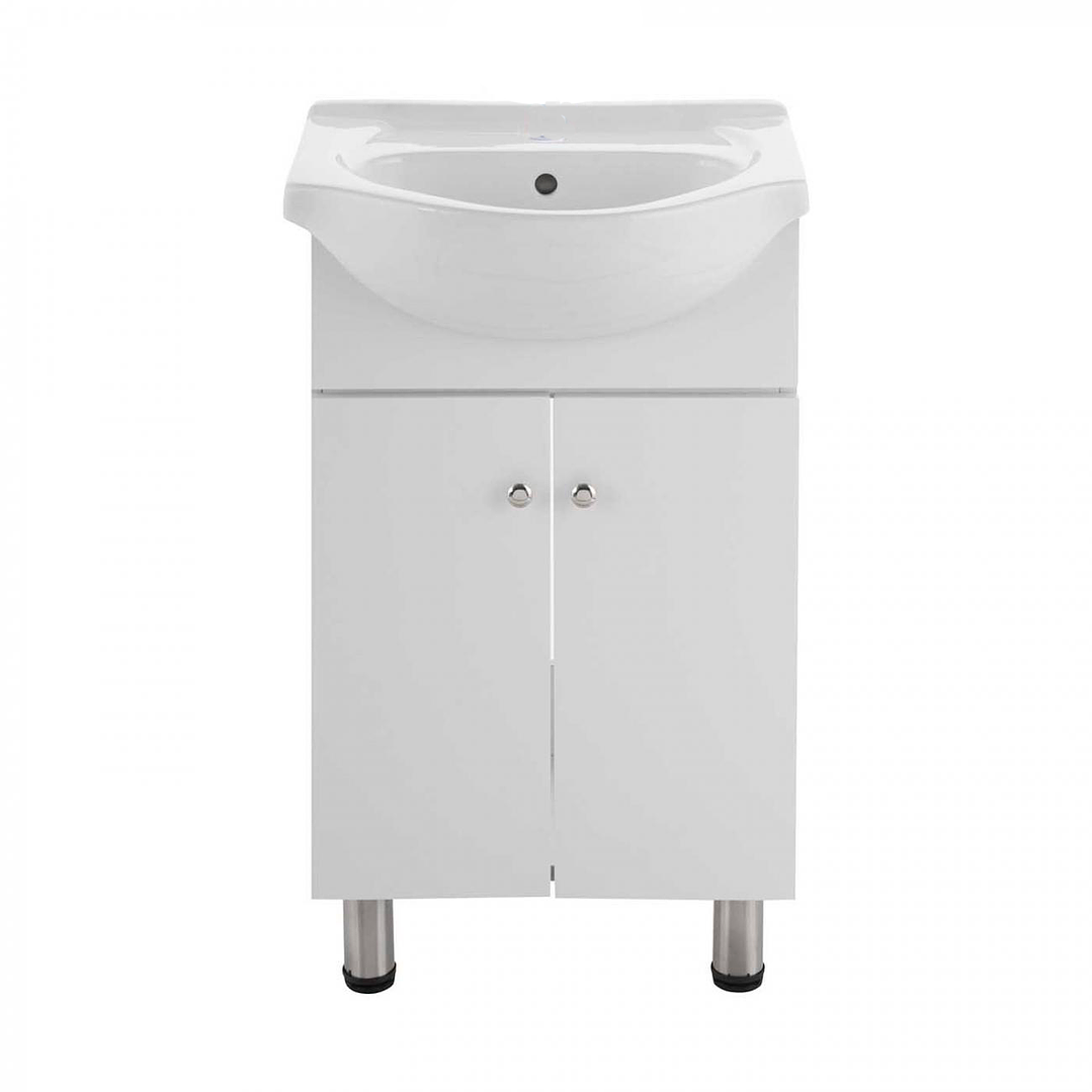 Vanitorio Blanco + Mueble Dacqua 60x86x43cm 1