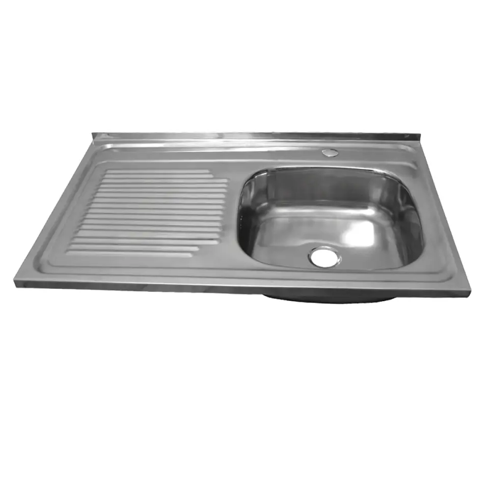 Lavaplato Inox Brill LIOI 800X500 Secado Izquierdo + Desague 1