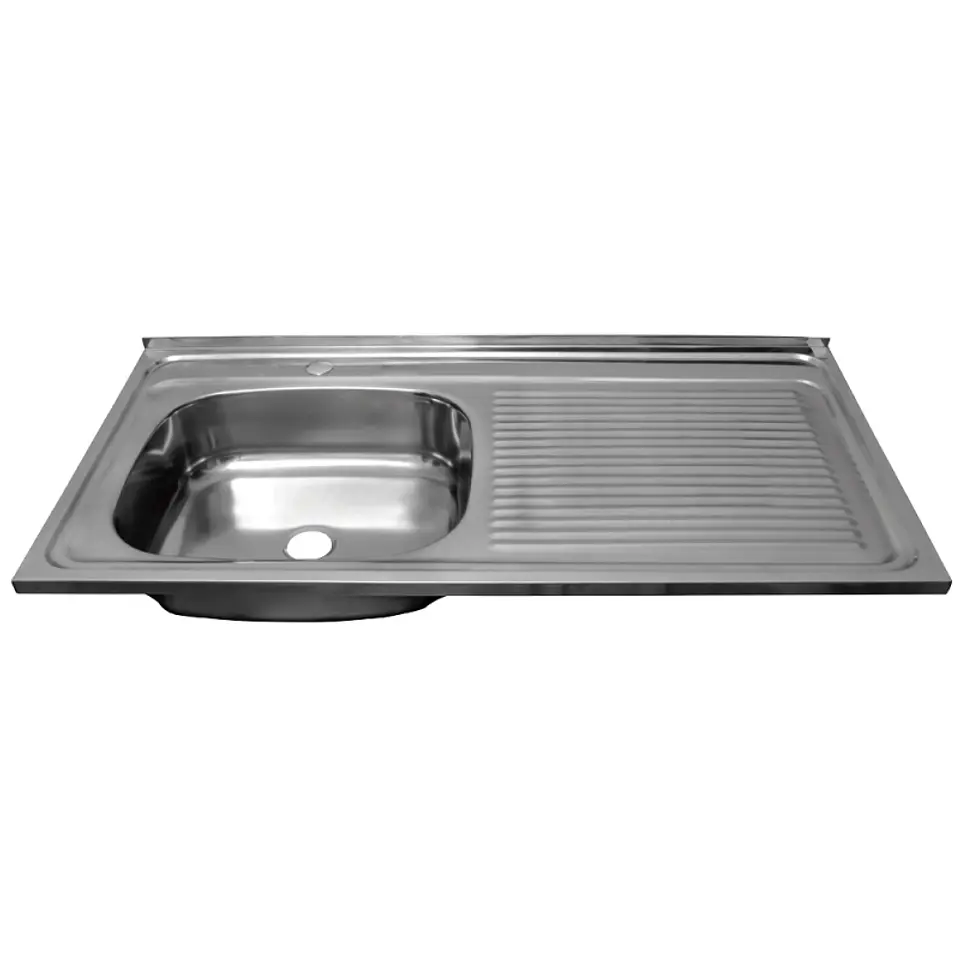 Lavaplato Inox Brill LIOI 1000X500 Secado Derecho + Desagüe  1