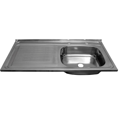 Lavaplato Inox Brill LIOI 1000X500 Secado Izquierdo+ Desagüe 