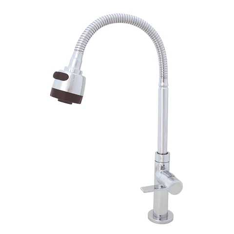 Mono Agua Fría Lavaplato Tokio Flexible Cromo Clius 1103C72
