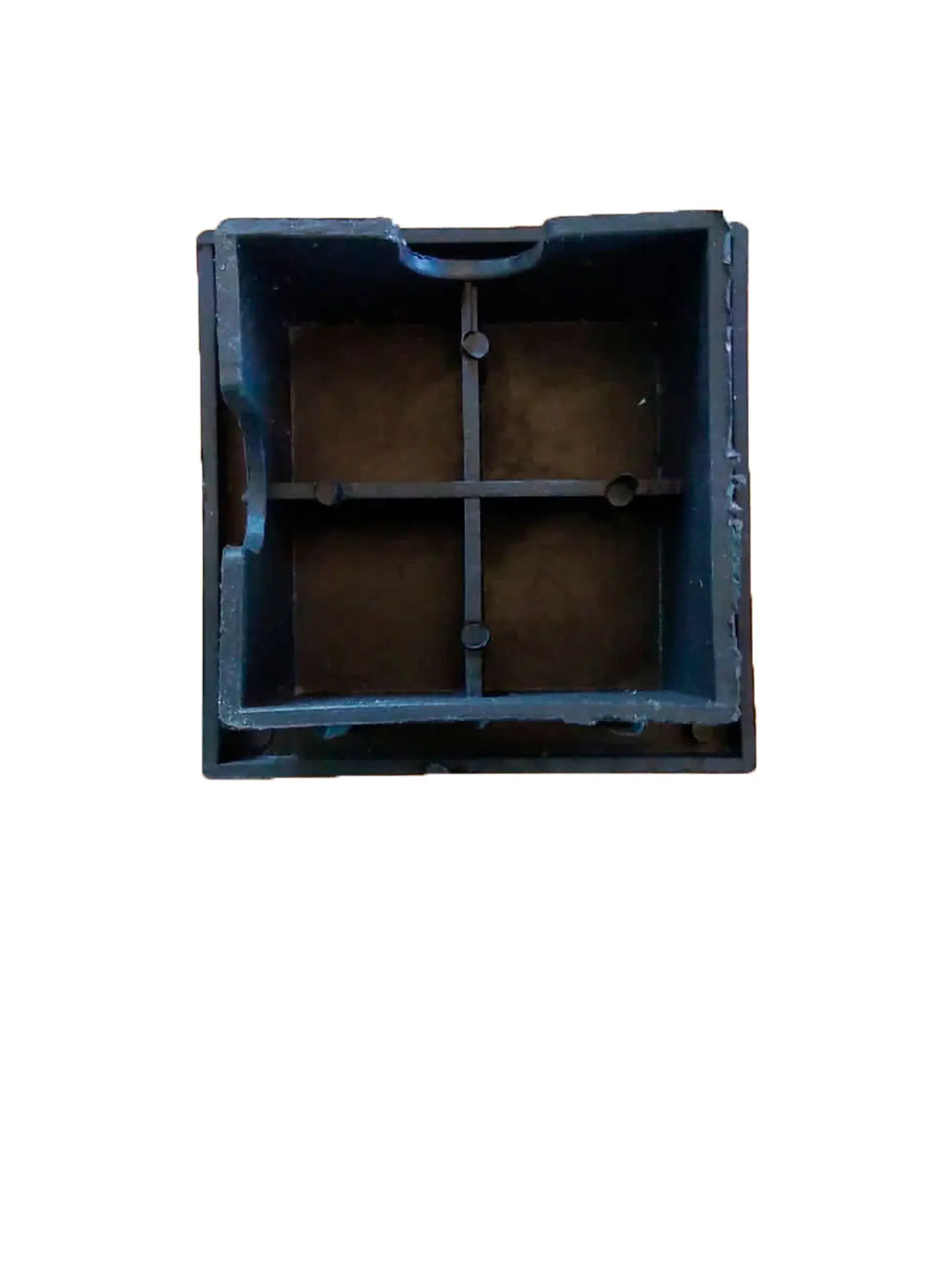 Tapa Poste Para Cerco 60X60 Negro 1